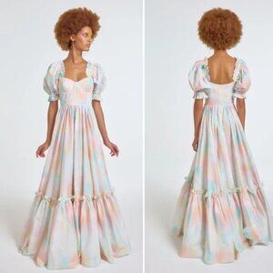 Selkie Chalk Rainbow Ritz Gown NWT 4X